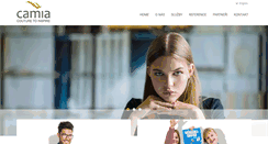Desktop Screenshot of camia.cz